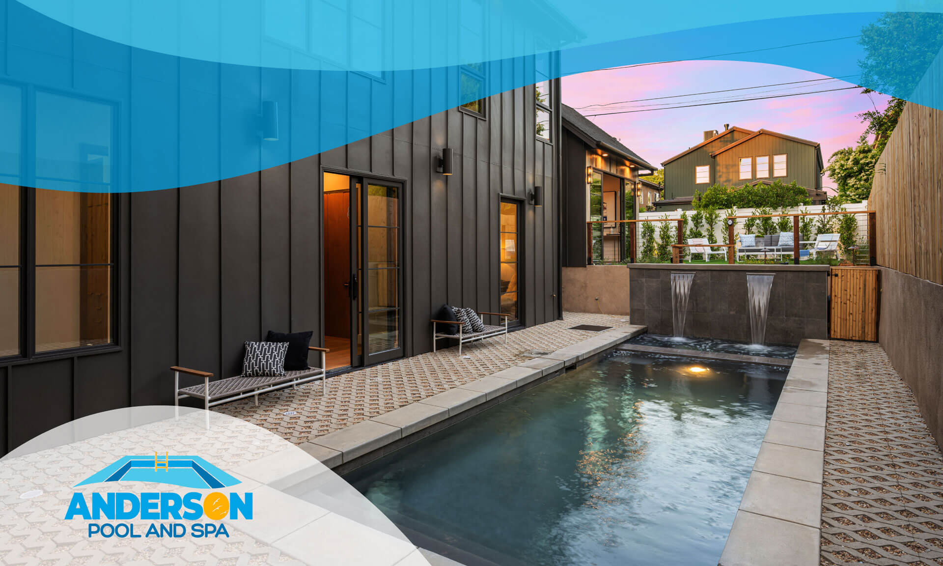 Southern California backyard pool