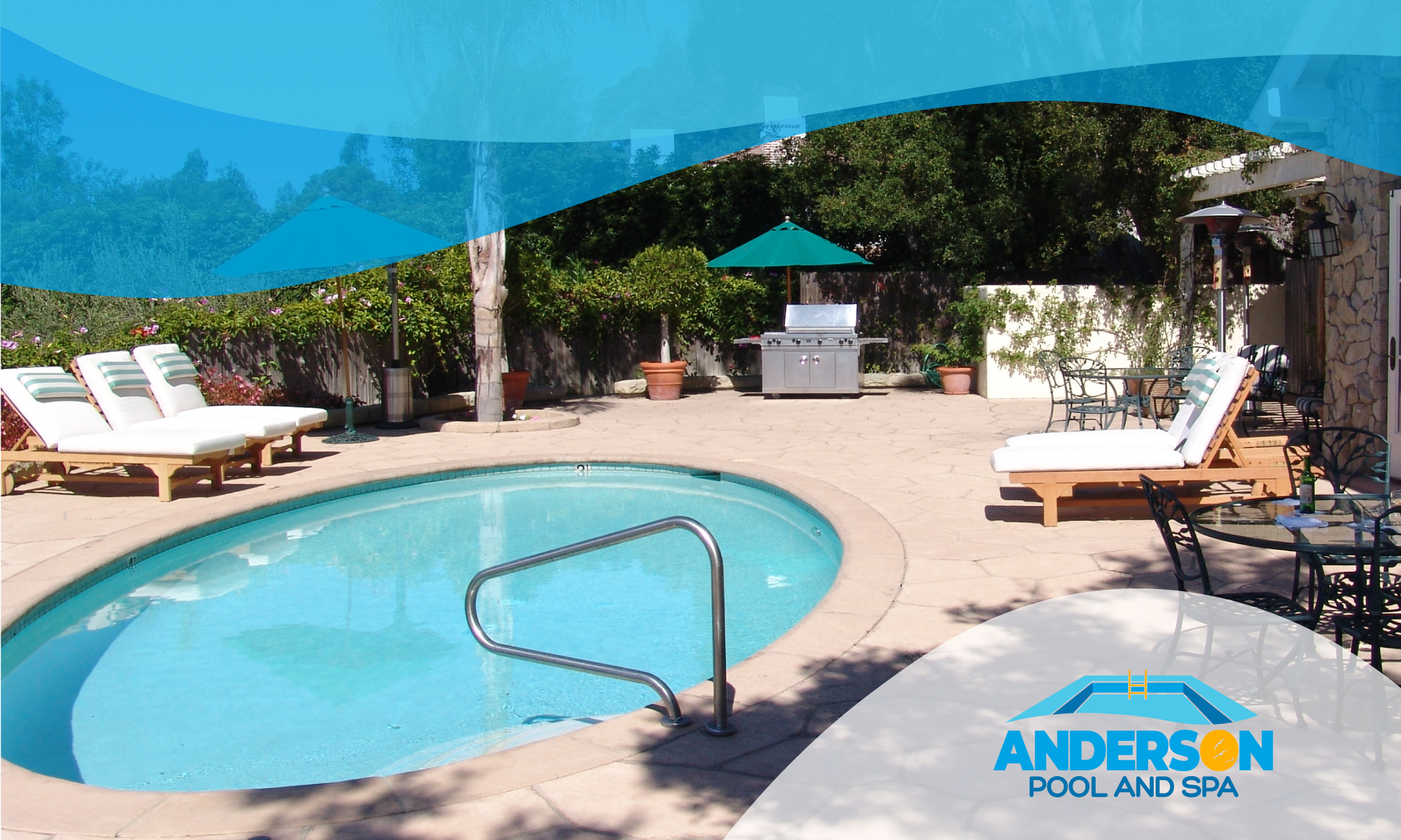 Southern California backyard pool